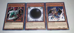 Yugioh Wicked Gods Set - Eraser + Dreadroot + Avatar - Rare KICO 1st Edition HOT - Image 2
