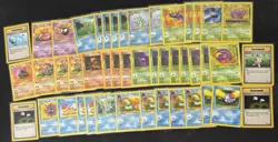Pokemon FOSSIL Set Trading Cards TCG LP/NM Wizards WOTC 1999 Lot of 45 - Image 1