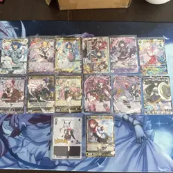 Wixoss TCG English Foil Card Lot Of 14 Cards - Image 1