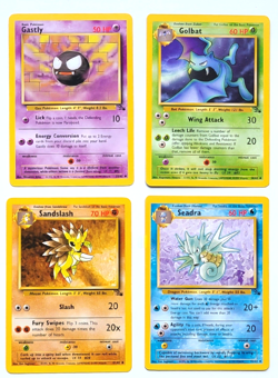 Pokemon Fossil Complete Uncommon and Common 32 Card Unlimited Set 31-62 NM/Mint - Image 4