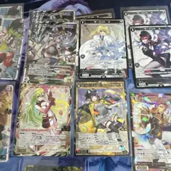 Wixoss TCG Japanese Foil Lot Of 19 Cards - Image 3