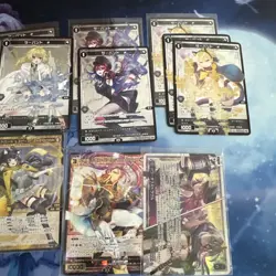 Wixoss TCG Japanese Foil Lot Of 19 Cards - Image 4