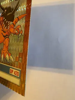 1999 Digimon Card Greymon #16 HOLO 19 of 34 - Image 3