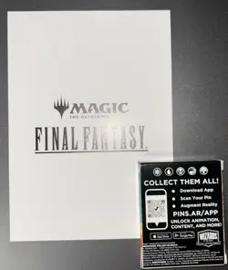 MTG Final Fantasy - Chocobo Race Pin Badge & Mini Poster Set Prize 2025 - Image 2