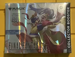 MAGIC THE GATHERING FINAL FANTASY COLLECTOR BOOSTER OMEGA BOX 1 BOX ONLY IN HAND 195166271156 - Image 1