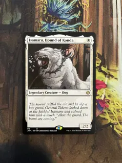 Isamaru, Hound of Konda NM Jumpstart 2022 MTG - Image 1