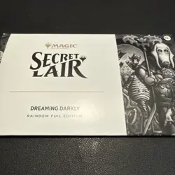 MTG Secret Lair Scare Super Drop Dreaming Darkly Foil​ Edition Sealed - Image 1