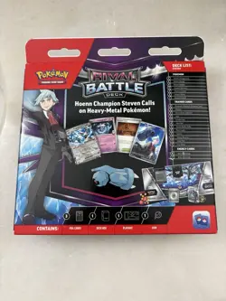 Pokemon TCG Rival Battle Deck Bundle Steven - Image 2