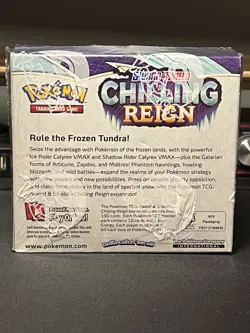 Pokemon TCG Sword & Shield Chilling Reign Booster Box Factory Sealed box - Image 3