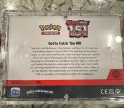 Pokemon Scarlet Violet 151 Booster Bundle Display Factory SEALED with acrylic!!! - Image 2