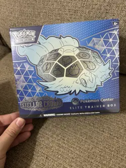 Pokemon TCG: Stellar Crown Pokemon Center Exclusive Elite Trainer Box ETB Sealed - Image 1