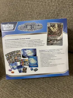 Pokemon TCG: Stellar Crown Pokemon Center Exclusive Elite Trainer Box ETB Sealed - Image 2