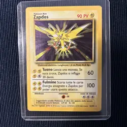 Pokemon carta Zapdos holo - Fossil 15/62 - vintage 1999 - ita - Image 1