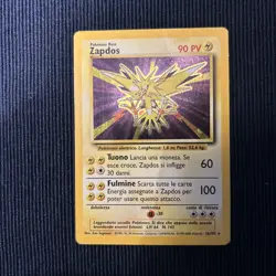 Pokemon carta Zapdos holo - Fossil 15/62 - vintage 1999 - ita - Image 2