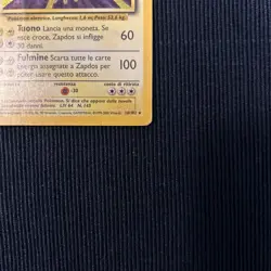 Pokemon carta Zapdos holo - Fossil 15/62 - vintage 1999 - ita - Image 3
