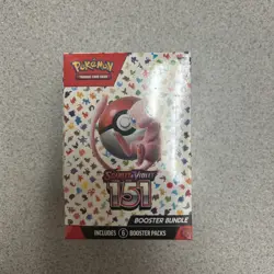 Pokemon Scarlet Violet 151 Booster Bundle 6-Pack, Factory-Sealed - Image 1
