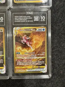 Crown Zenith Gold VSTAR Galarian Gallery Set GG67 GG68 GG69 GG70 TAG 10 - Image 3