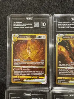 Crown Zenith Gold VSTAR Galarian Gallery Set GG67 GG68 GG69 GG70 TAG 10 - Image 5