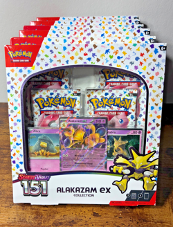 Pokemon TCG Alakazam ex Collection - Scarlet & Violet 151 | English | Sealed - Image 1