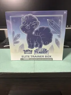 Pokemon TCG Sword & Shield Silver Tempest Elite Trainer Box ETB Factory Sealed - Image 1