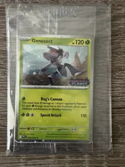 Pokemon Genesect Phantasmal Flames Best Buy Promo STAMPED and sealed - Image 1