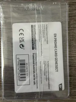 Pokemon Genesect Phantasmal Flames Best Buy Promo STAMPED and sealed - Image 2