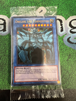 Yugioh SEALED Legendary Collection 25th Anniversary Promo Pack w/ Obelisk QCR - Image 1