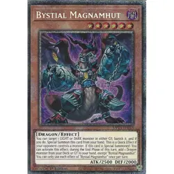 Yu-Gi-Oh Bystial Magnamhut MP25-EN043 Starlight Rare 1st Edition - Image 1