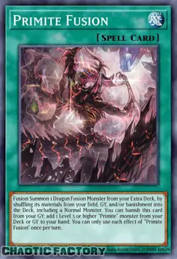 YUGIOH DUAD-EN065 Primite Fusion Super Rare 1st Edition NM - Image 1