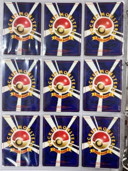 Lot 54 Vintage Japanese Pokemon Card Set LP Ex Old Back Holo Dark Charizard - Image 3