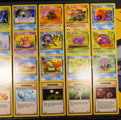 LP/HP (1st edition)COMPLETE Pokemon FOSSIL Set Card UNCOMMON/COMMON Kabuto 50/62 - Image 4
