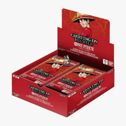 One Piece Card Game OP-13 Carrying on His Will TCG Box ENG Sealed Nuovo 1 wave - Image 1