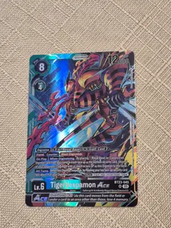 Digimon Card Game TigerVespamon ACE BT23-045 SR BT23 Hackers Slumber NM - Image 2