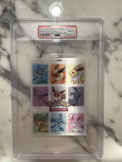 2021 Pokemon Eevee Evolution Evolving Skies Lenticular Card Pass. PSA 8 - Image 1