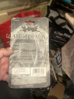Yugioh "Strike of Neos" 9-Card 1St. Edition Sealed Booster Pack X1 - Image 2