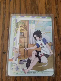Sasuke Uchiha NRSA01-PU-005L4 Naruto Kayou Card Series 1 English A - Image 1
