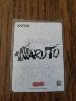 Sasuke Uchiha NRSA01-PU-005L4 Naruto Kayou Card Series 1 English A - Image 2