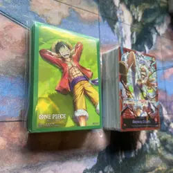 One Piece Starter Deck EX Gear 5 ST-21 Sealed Deck & Card Sleeves-NO Bonus pack - Image 3