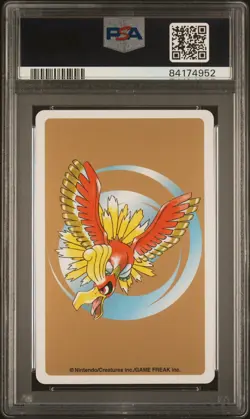 Pokemon Gold Poker Playing Card Elekid King of Hearts #239 PSA 10 Gem Mint - Image 2