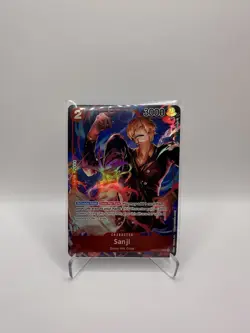 One Piece Card Game CCG TCG Pre-Errata Sanji OP01-013 Rare Alternate Art - Image 1