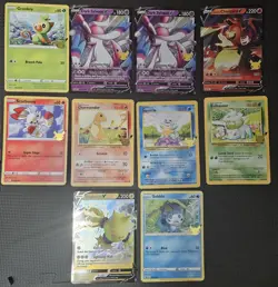 Pokemon TGC Jumbo Card Lot (10) Pokemon Celebrations (9) - Image 1