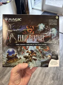 Magic The Gathering Final Fantasy Garland at the Chaos Shrine Scene Box |NEW - Image 1