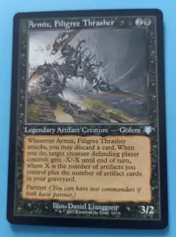 Armix, Filigree Thrasher (Retro Frame) - MTG - Brother's War: Commander - Magic - Image 1