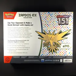 Zapdos ex Collection Box - Scarlet & Violet 151 - Pokemon Sealed - Image 2