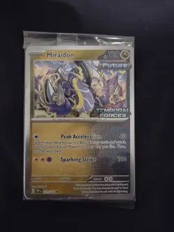 Miraidon 121/162(Cosmos Holo - Best Buy)Pokemon Temporal Forces -SEALED LOT OF 3 - Image 4