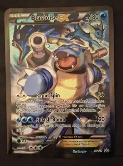 Pokemon TCG Set of 3 Jumbo Black Star Promos Blastoise EX/Bewear GX/Umbreon GX - Image 3