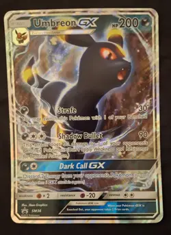 Pokemon TCG Set of 3 Jumbo Black Star Promos Blastoise EX/Bewear GX/Umbreon GX - Image 5