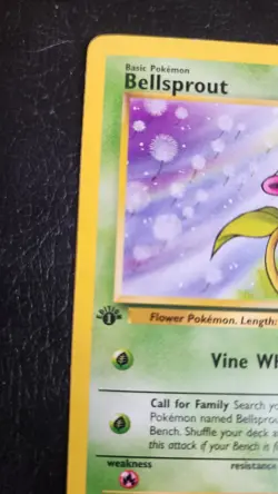 Pokemon 1st Edition Bellsprout 49/64 Weepinbell 48/64 Jungle Set Non Holo LP - Image 3