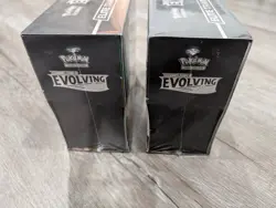 Pokemon TCG Evolving Skies ETB Elite Trainer Box Factory Sealed Set of 2 w/case - Image 5