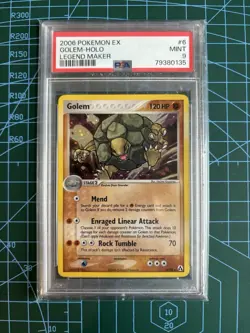 Pokemon PSA 9 MINT Golem 6/92 EX Legend Maker Holofoil 2006 - Image 2